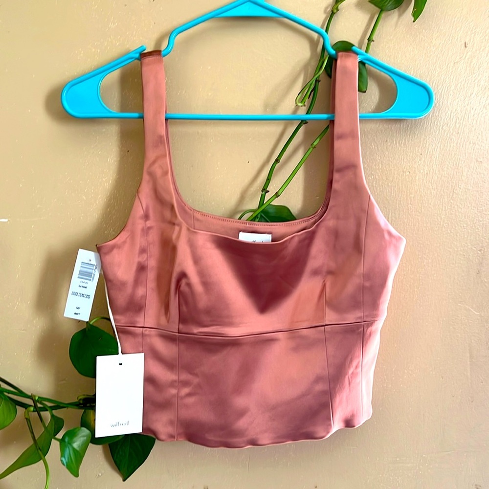 Aritzia Wilfred Shine Bustier